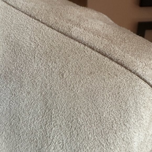 FACONNABLE Beige Suede Button Down Shirt Jacket – XS - Picture 11 of 13